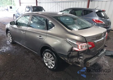 2015 Nissan Sentra Sv from USA, damaged, VIN 3N1AB7AP2FY299656
